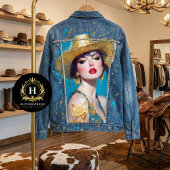 Golden Western Glam Decoupage Tissuepapier