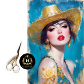 Golden Western Glam Decoupage Tissuepapier