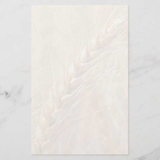 Golden Wheat Custom Stationery Briefpapier (Voorkant)