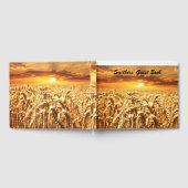 Golden Wheat Field op Sunset Gastenboek (Volledig)