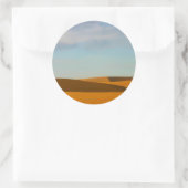 Golden Wheat Fields in Palouse Ronde Sticker (Tas)