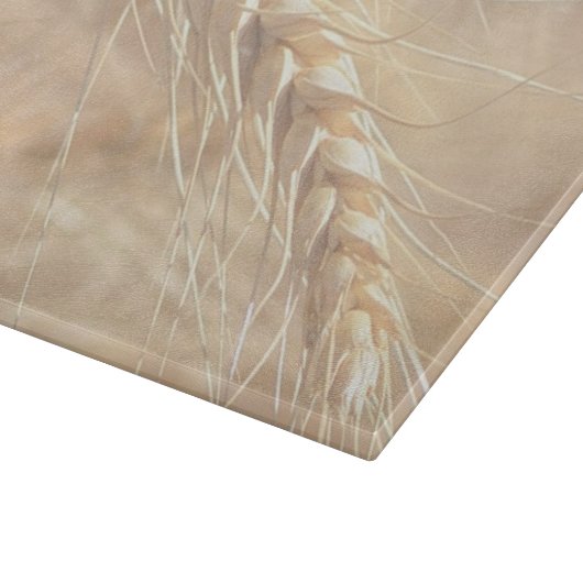 Golden Wheat Glass Cutting Board Snijplank (Hoek)
