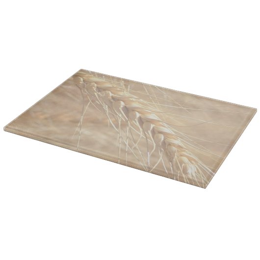 Golden Wheat Glass Cutting Board Snijplank (Hoek)