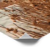 Golden Wheat Mountain // Blurry Schilderachtig pie Poster (Hoek)