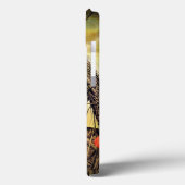 Golden Wheat Sparkle iPad case (Achterkant / Links)