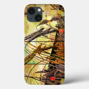 Golden Wheat Sparkle iPad case