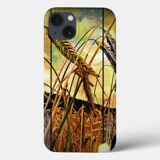 Golden Wheat Sparkle iPad Mini hoesje (Achterkant)