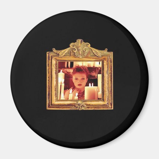 Golden Whimsigothic Drew Barrymore Magneet (Voorkant)