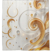 Golden Whirl Douchegordijn (Voorkant)