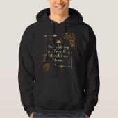 Golden Whispers: mystieke elegantie Hoodie (Voorkant)