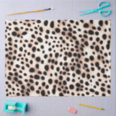 Golden White Dalmation Spots: Dierenveer Tissuepapier (Craft)