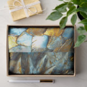 Golden White Dragon Fantasy Queen Decoupage Art Tissuepapier (Geschenk)