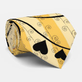 Golden wijnstokken stropdas (Opgerold)