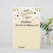 Golden wil het verjaardagsmeisje (Staand voorkant)