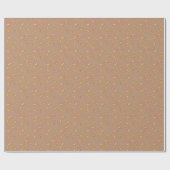 Golden Windfall Brown voor Fawn Cadeaupapier (Vlak)