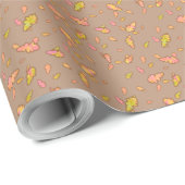 Golden Windfall Brown voor Fawn Cadeaupapier (Rol Hoek)