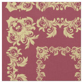 Golden Wine Stof (Close Up)