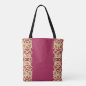 Golden Wine Tote Bag (Achterkant)