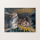 Golden Winged Dark Angel Queen Legpuzzel (Horizontaal)