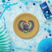 Golden Winged Scarab Papieren Bordje (Feest)