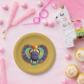 Golden Winged Scarab Papieren Bordje (Feest)