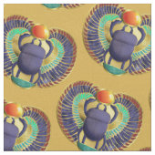 Golden Winged Scarab Stof (Close Up)