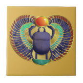 Golden Winged Scarab Tegeltje (Voorkant)