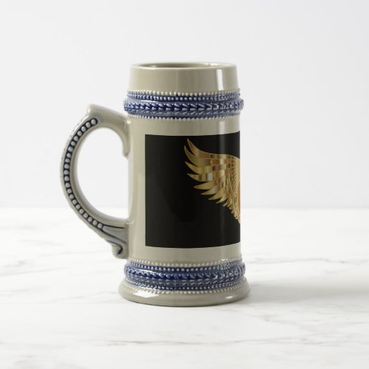 Golden Wings 22 oz Stein Bierpul (Links)