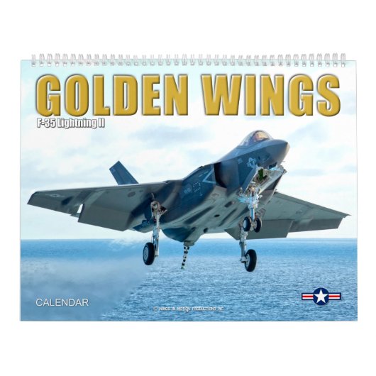 GOLDEN WINGS F-35B/C Lightning II Kalender (Hoes)