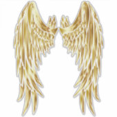 Golden Wings Sticker (Voorkant)