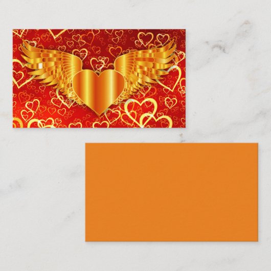 Golden Wings Visitekaartje (Voorkant / Achterkant)