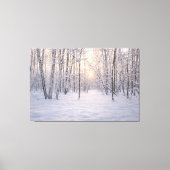 Golden_winter_light Canvas Afdruk (Voorkant)