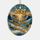 Golden Winter Ornament 2025 (Rechts)