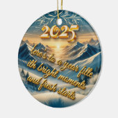 Golden Winter Ornament 2025 (Links)
