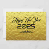 Golden wish card New Year with Arabisch Feestdagenkaart (Voorkant)