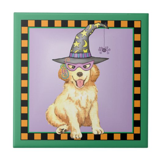 Golden Witch Tegeltje (Voorkant)