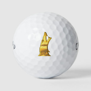 Golden Wolf Head Callaway Warbird golfballen 12 pk