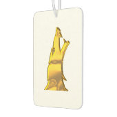 Golden Wolf Head witte auto luchtverfrisser (Links)