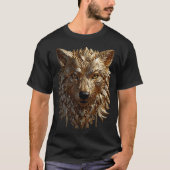Golden Wolf T-shirt (Voorkant)
