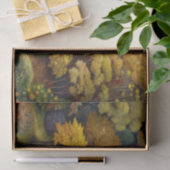 Golden Woodland Garden Stream Decoupage Tissuepapier (Geschenk)