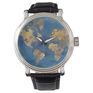 Golden World Horloge