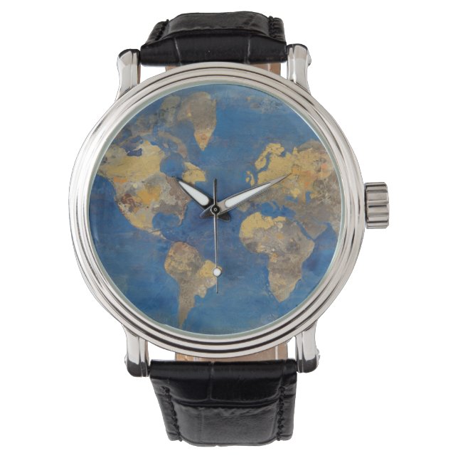 Golden World Horloge (Voorkant)