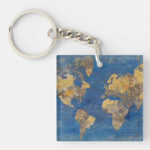Golden World Sleutelhanger