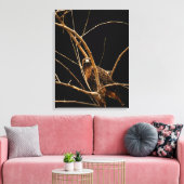 Golden Wrapped Canvas Afdruk (Insitu (Woonkamer))