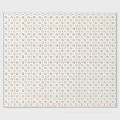 Golden Wrapping Paper Cadeaupapier (Vlak)