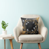 Golden Wreath Glamour Throw Pillow Kussen (Stoel)