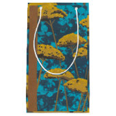 Golden Yarrow Garden met Blue Background Klein Cadeauzakje (Voorkant)
