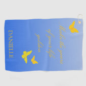 Golden Years Golfhanddoek (Horizontaal)
