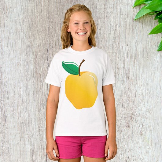 Golden Yellow Apple T-shirt
