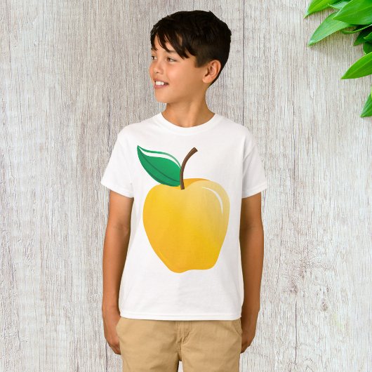 Golden Yellow Apple T-shirt